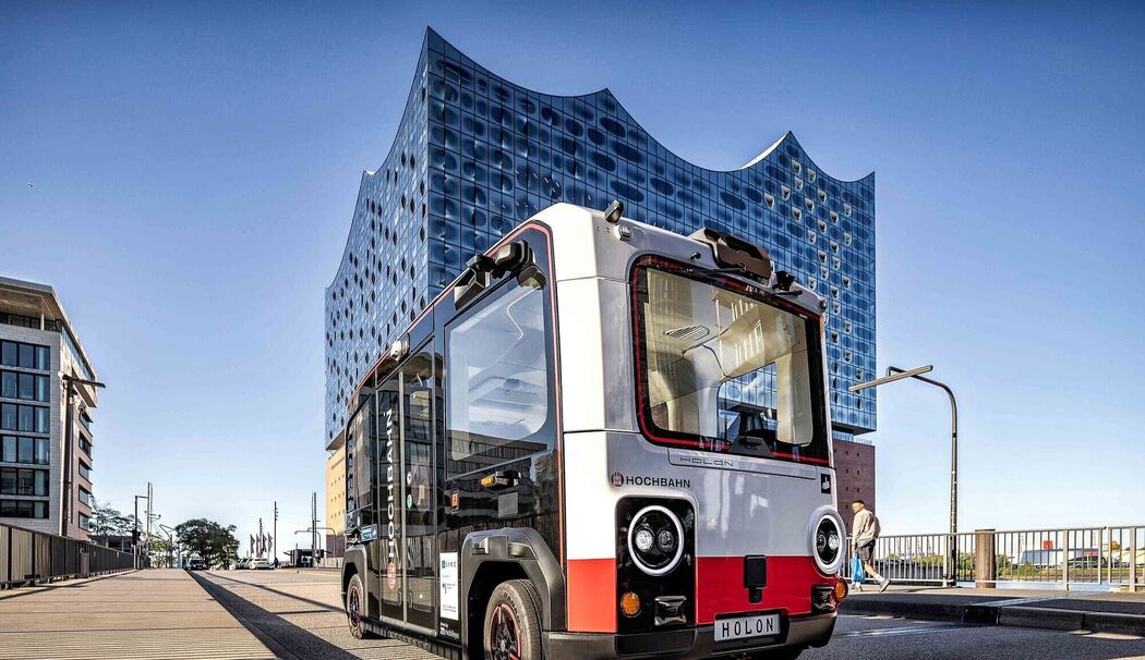 Autonom fahrendes Elektro-Shuttle «HOLON urban» Autonom fahrendes Elektro-Shuttle «HOLON urban»