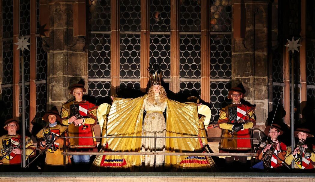 Eröffnung Nürnberger Christkindlesmarkt 2024 Eröffnung Nürnberger Christkindlesmarkt 2024