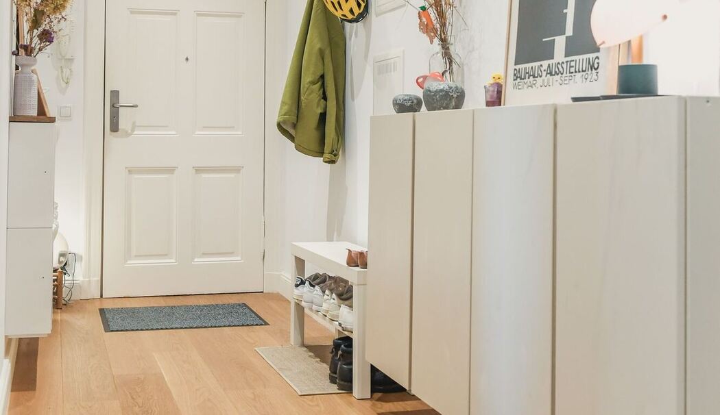 Ein Flur in einer Altbauwohnung Ein Flur in einer Altbauwohnung