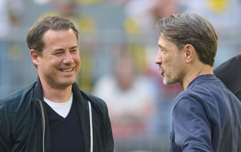 Lars Ricken (l) und Niko Kovac