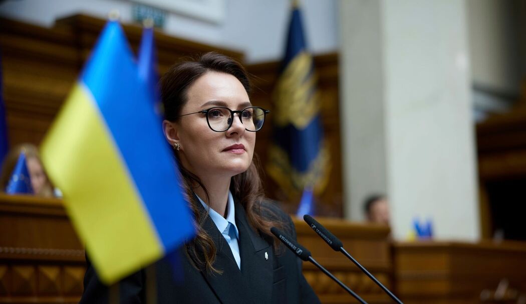 Regierungschefin der Ukraine Julia Swyrydenko