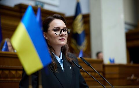 Regierungschefin der Ukraine Julia Swyrydenko