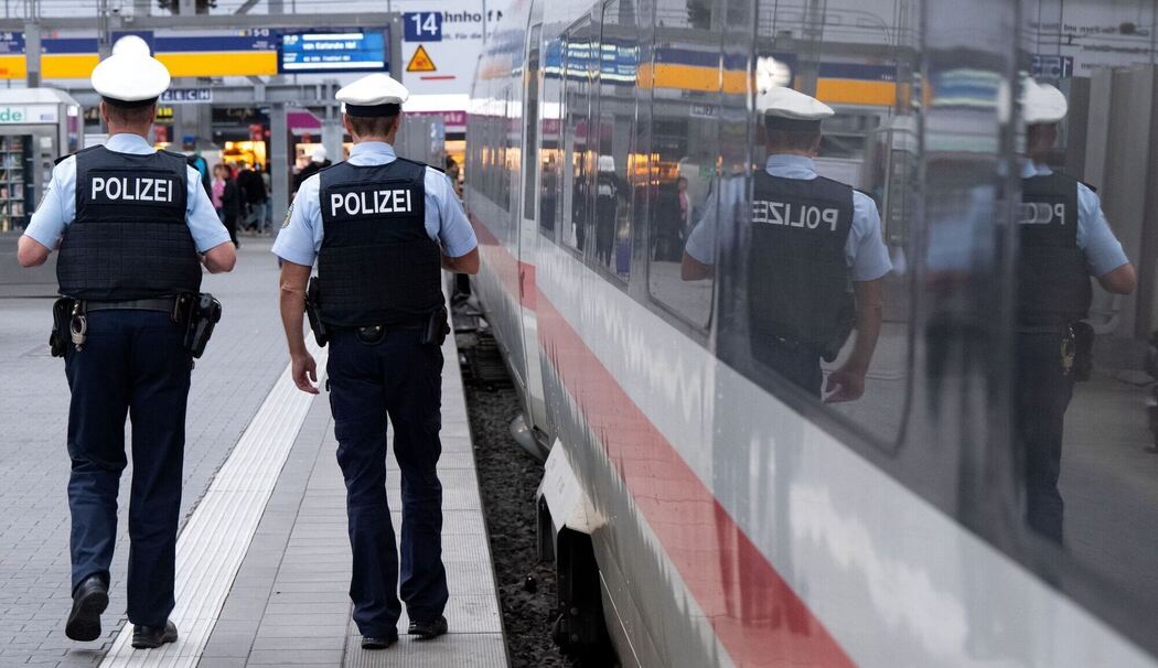 Bundespolizei am Münchner Hauptbahnhof