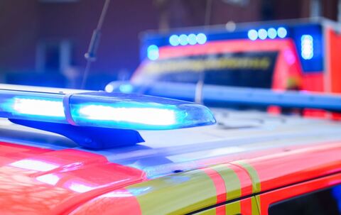 Notarzt und Rettungswagen