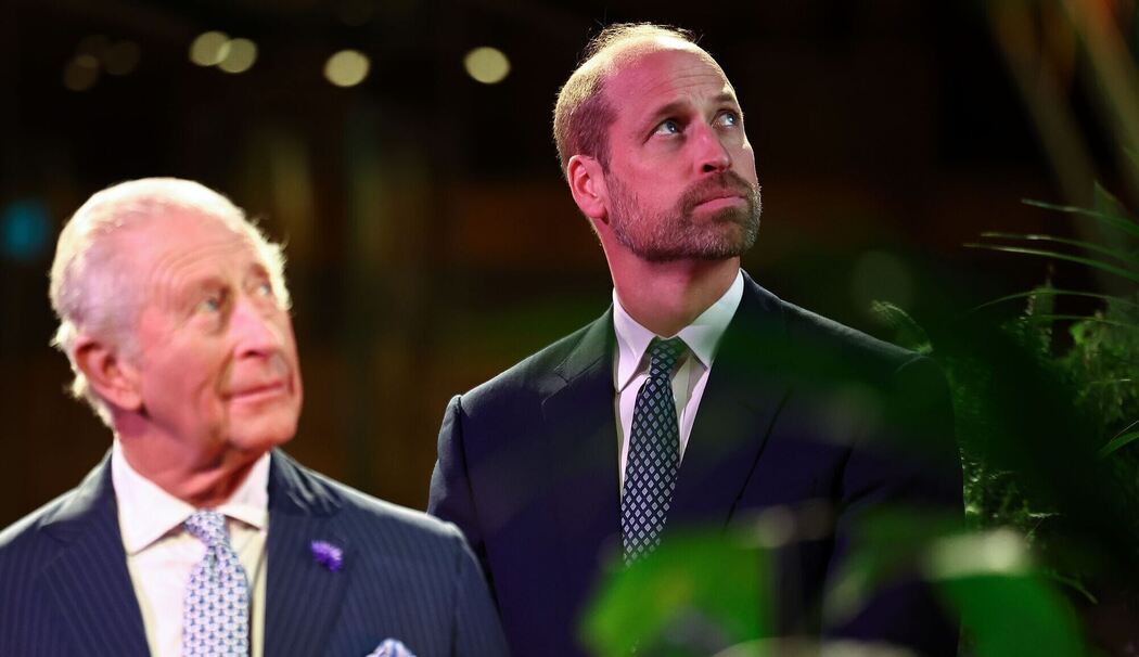 Charles III. (l.) und Prinz William Charles III. (l.) und Prinz William