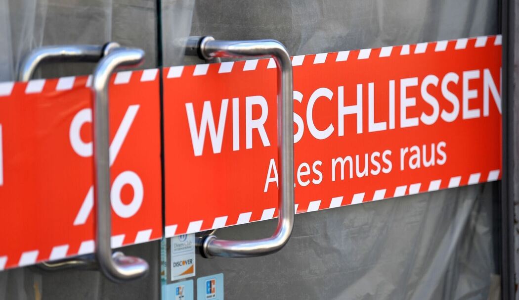 Firmenpleiten in Deutschland