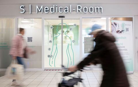 Telemedizin-Praxis in Kaufland-Center