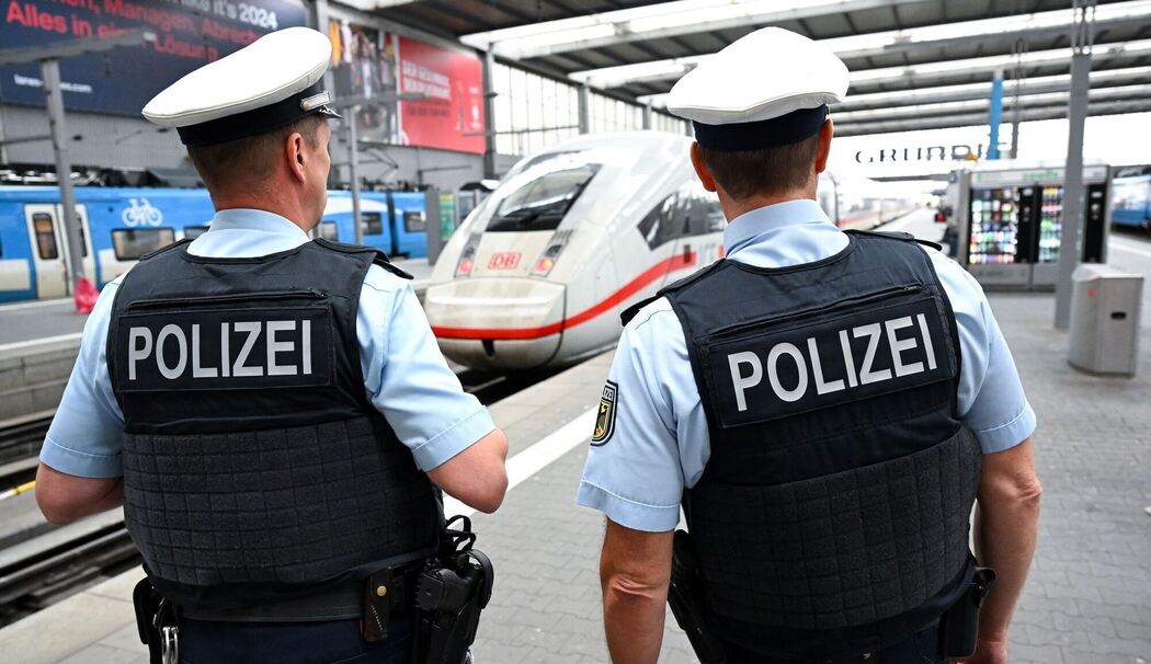 Bundespolizei am Münchner Hauptbhanhof