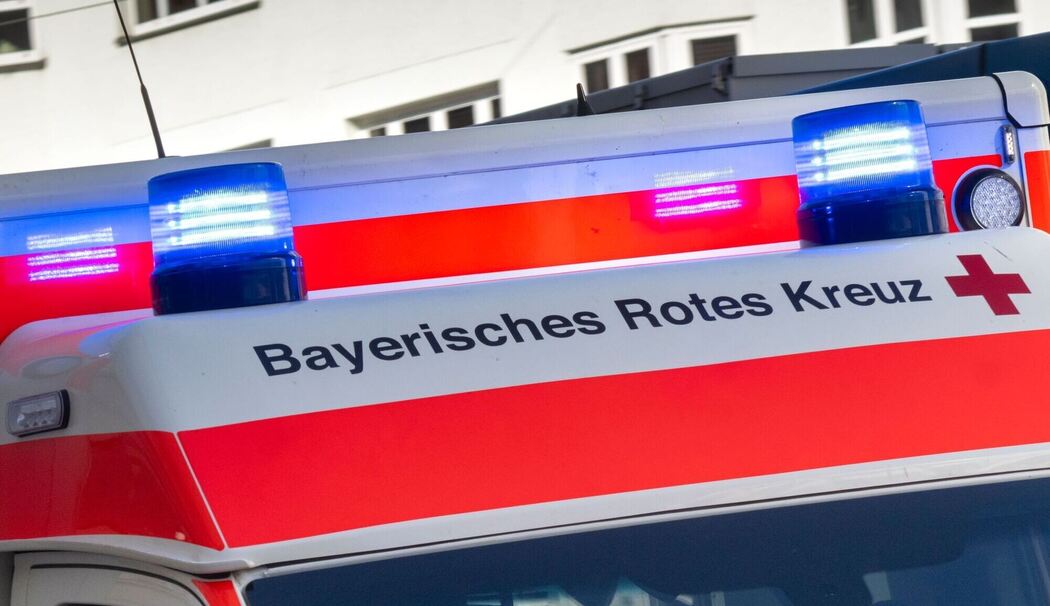 Krankenwagen mit Blaulicht