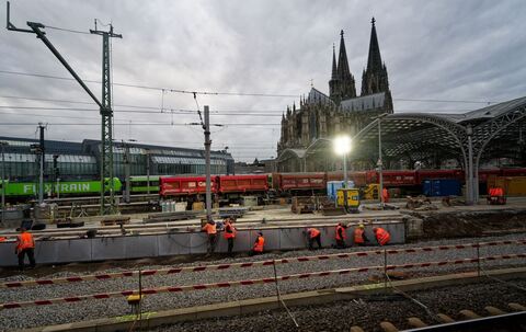 Sperrung Hauptbahnhof Köln