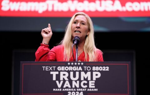 Wahlkampf in den USA - Trump in Georgia