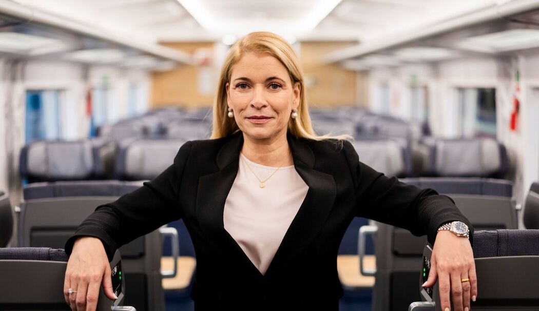 Bahnchefin Evelyn Palla äußert sich zur Pünktlichkeit der Züge. Bahnchefin Evelyn Palla äußert sich zur Pünktlichkeit der Züge.