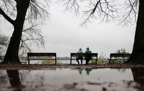 Spaziergang im Regen