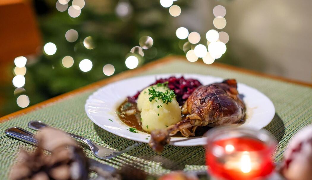 Weihnachten - Gänsebraten