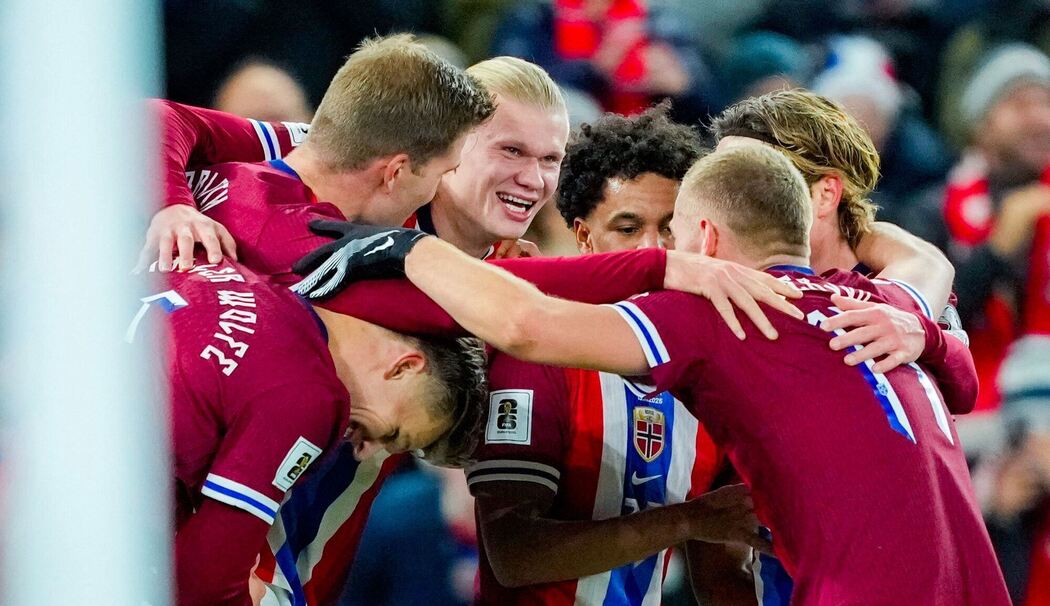 Erling Haaland und sein Team Erling Haaland und sein Team