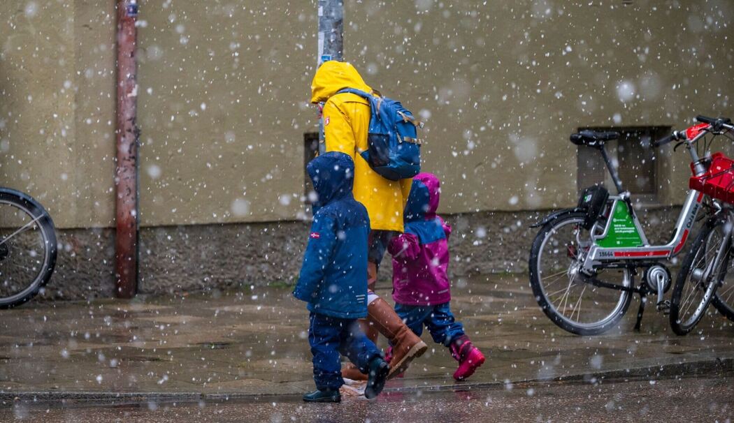 Schneefall im Frühling - Wetter Schneefall im Frühling - Wetter