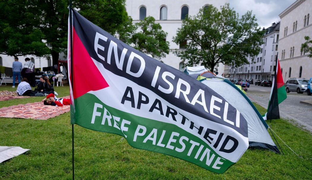 Pro-Palästina-Protestcamp - München Pro-Palästina-Protestcamp - München