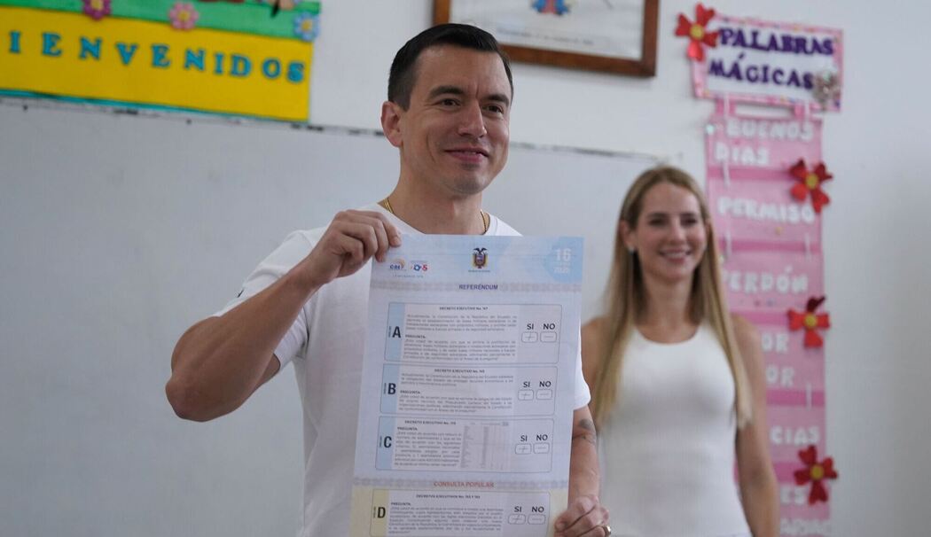 Ecuadors Präsident Noboa Ecuadors Präsident Noboa