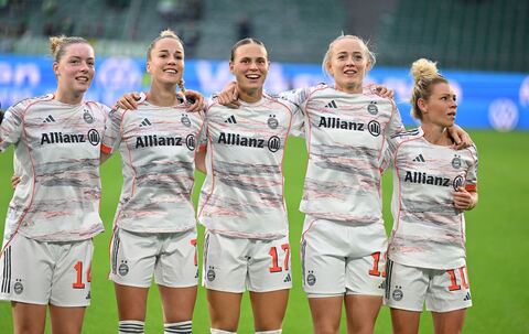 Fußballerinnen des FC Bayern München