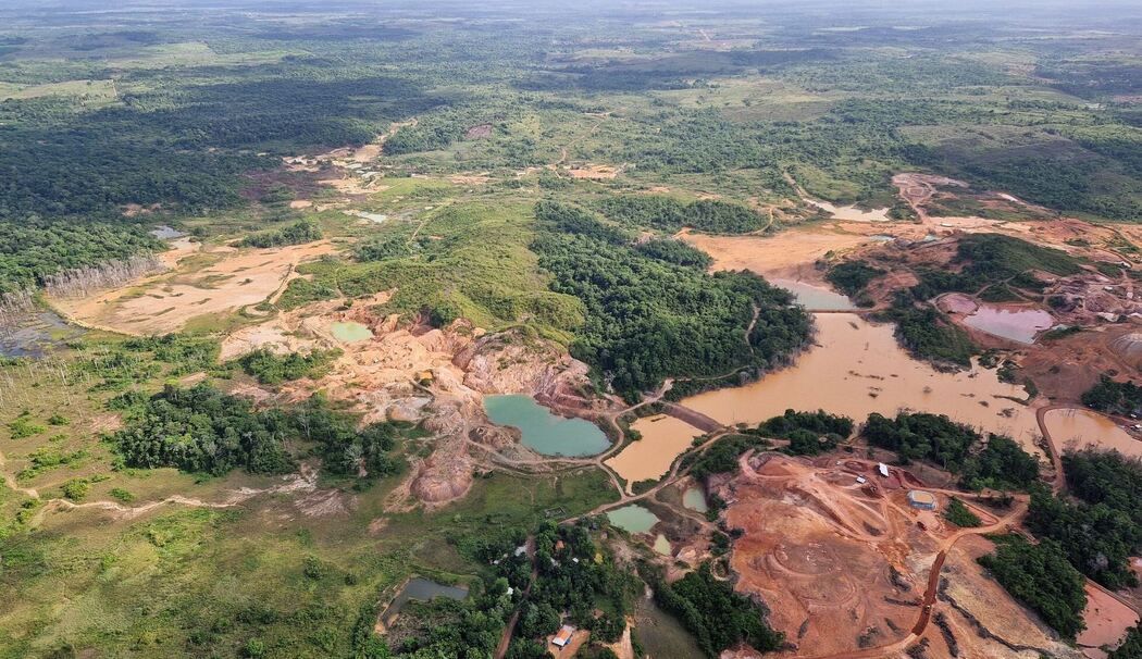 Überflug über den Amazonas Überflug über den Amazonas