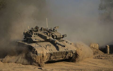 Nahostkonflikt - Grenze zwischen Israel und Gaza