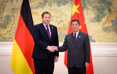 Bundesfinanzminister Klingbeil in China