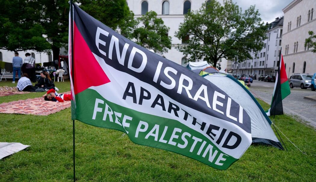 Pro-Palästina-Protestcamp - München Pro-Palästina-Protestcamp - München