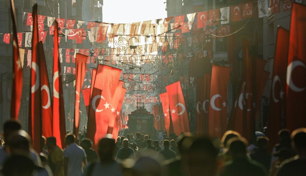 Die Einkaufsstraße Istiklal in Istanbul