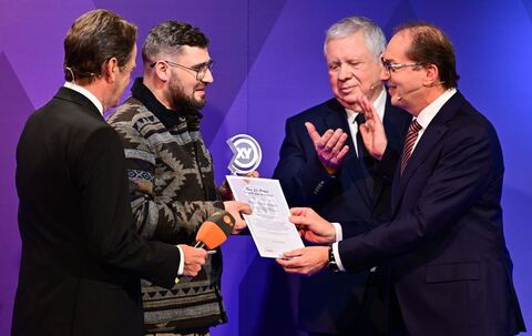 Verleihung des XY-Preises für Zivilcourage