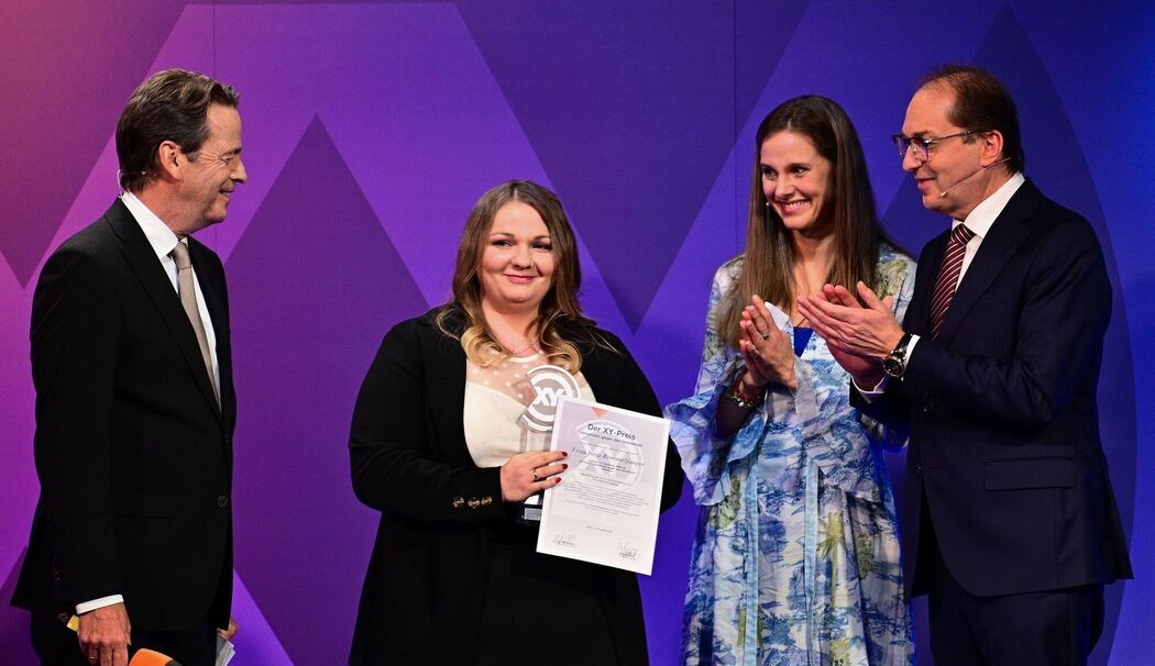 Verleihung des XY-Preises für Zivilcourage