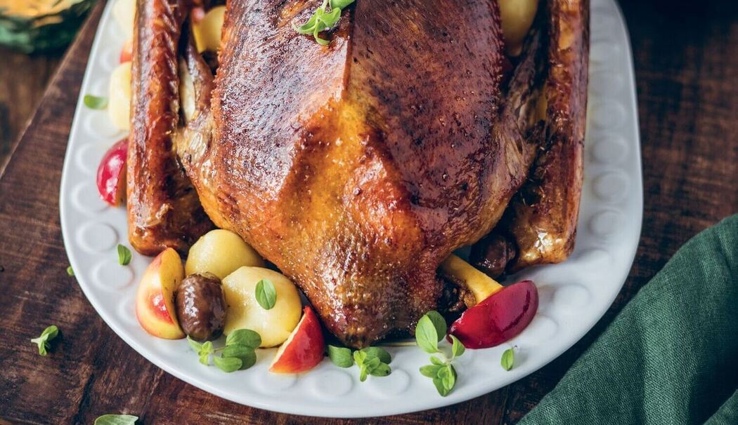 Gänsebraten mit Blaukraut