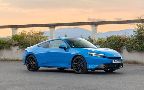 Profilansicht Honda Prelude