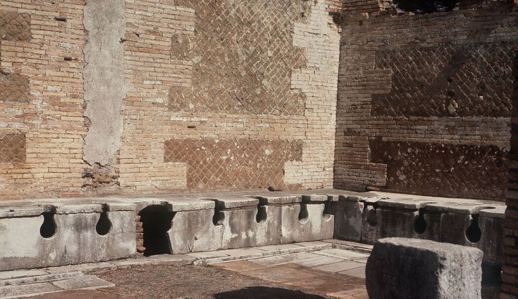 Römische Toiletten - Welttoilettentag