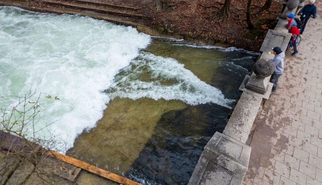 Weitere Entwicklung an der Eisbachwelle