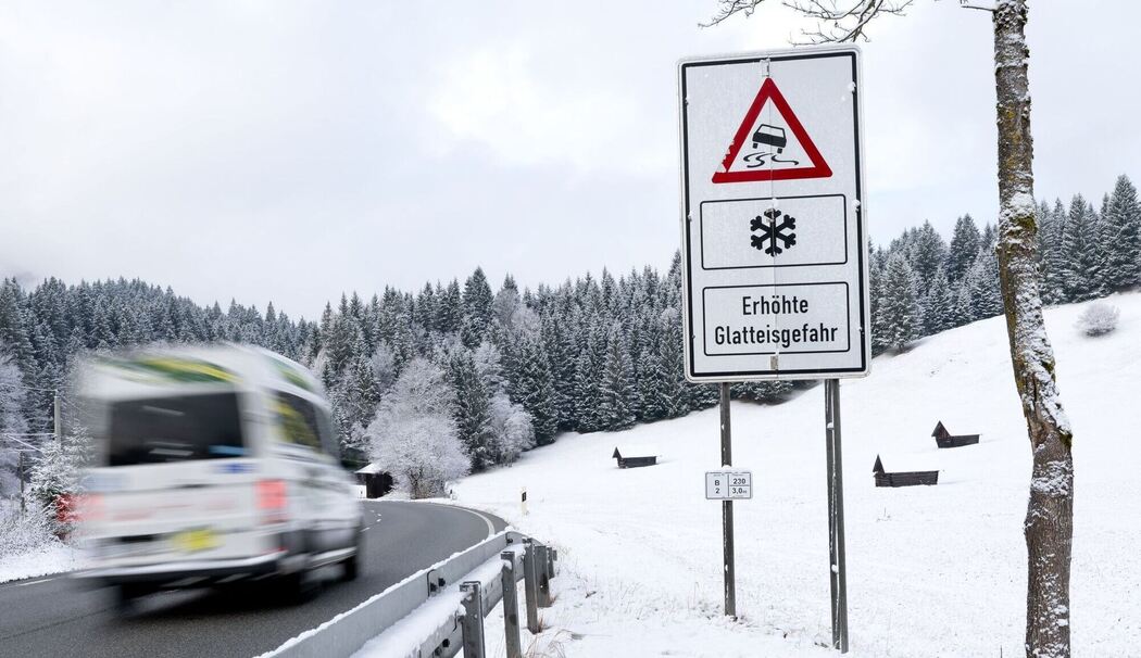 Schnee in Bayern
