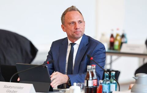 Sitzung des bayerischen Kabinetts in Ansbach