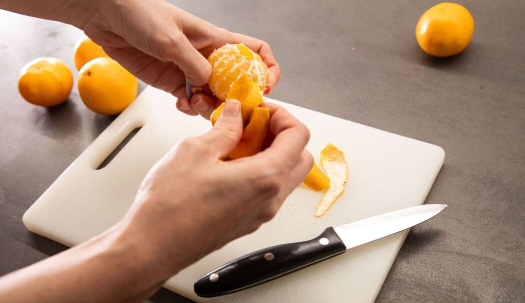 Clementine pellen Clementine pellen