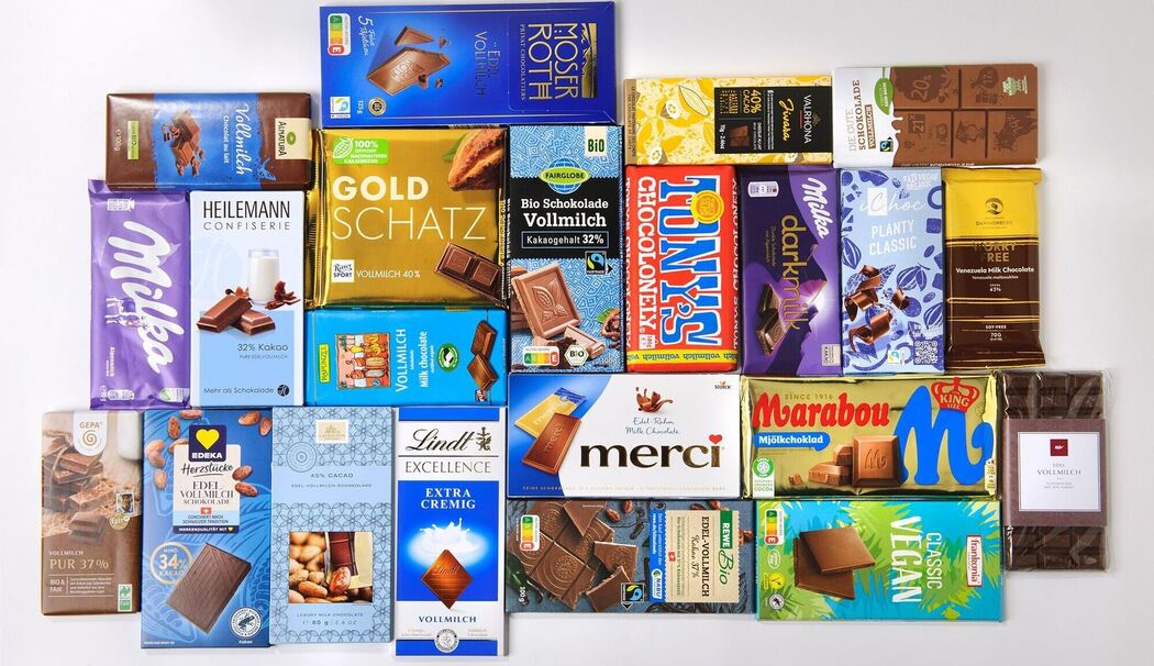 Stiftung Warentest testet Schokolade