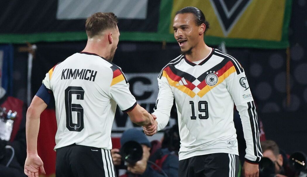 Joshua Kimmich und Leroy Sané