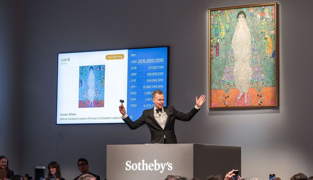 Rekord: Klimt-Gemälde für 236,4 Millionen Dollar versteigert