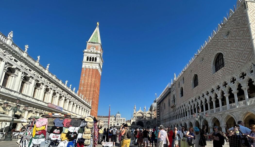 Blick auf den Markusplatz