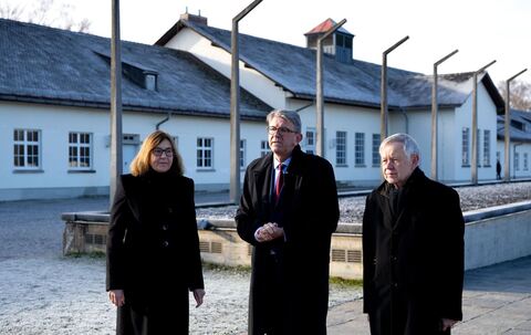 Weimer besucht KZ-Gedenkstätte Dachau