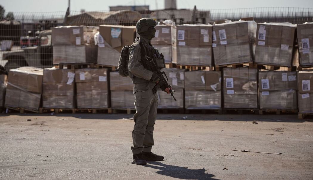Nahostkonflikt - Kerem Shalom Grenzübergang Nahostkonflikt - Kerem Shalom Grenzübergang