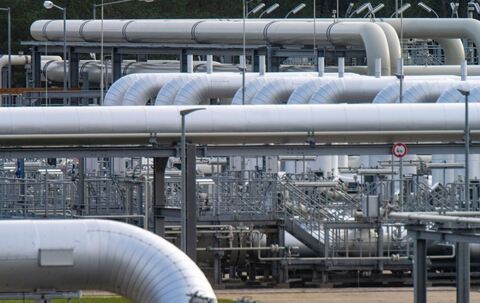 Gasempfangsstation am Standort Lubmin