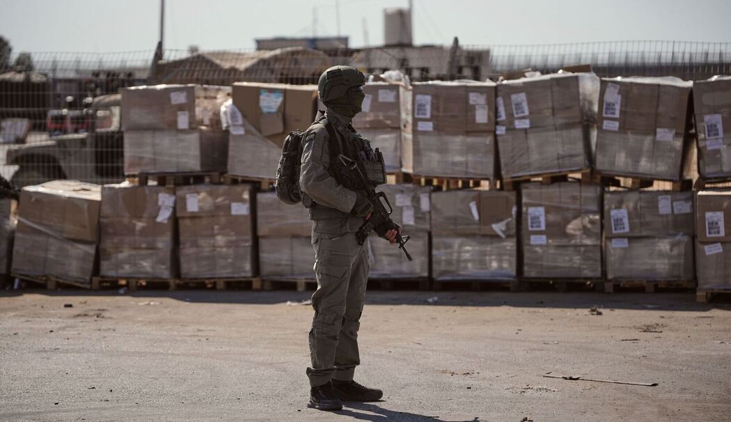 Nahostkonflikt - Kerem Shalom Grenzübergang Nahostkonflikt - Kerem Shalom Grenzübergang