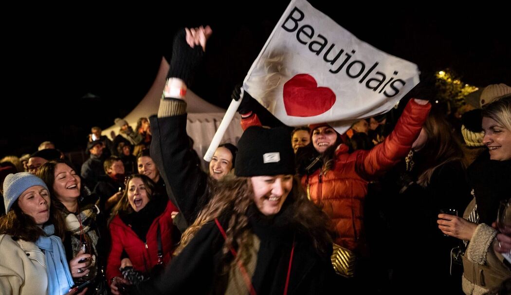 Frankreich feiert den Beaujolais Nouveau Frankreich feiert den Beaujolais Nouveau
