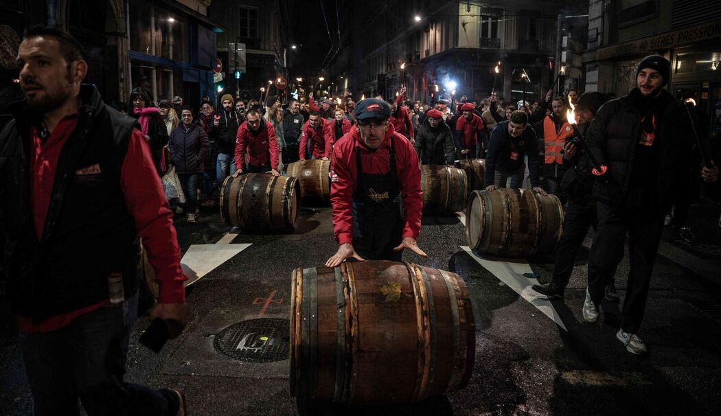 Frankreich feiert den Beaujolais Nouveau Frankreich feiert den Beaujolais Nouveau
