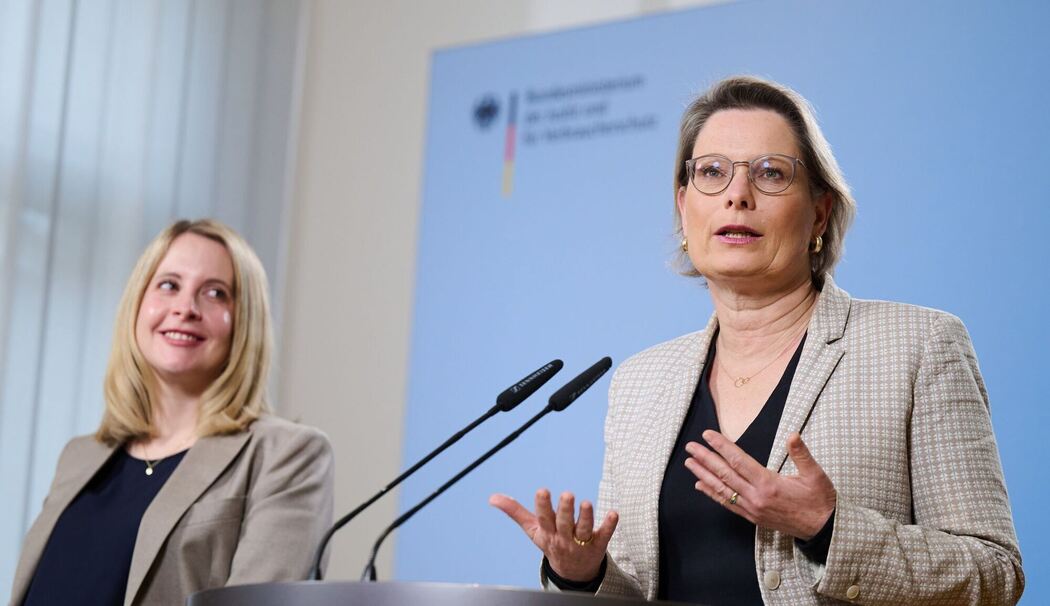 Bundesjustizministerin Hubig und Bundesbauministerin Hubertz Bundesjustizministerin Hubig und Bundesbauministerin Hubertz