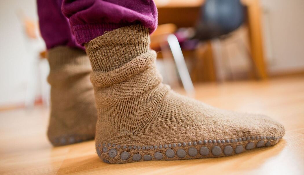 Rutschfeste Wintersocken Rutschfeste Wintersocken