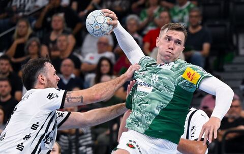 Füchse-Rückraumspieler Lasse Andersson